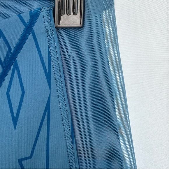 adidas x IVY PARK Blue Monogram Leggings - Picture 10 of 12